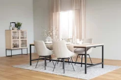 ALISON STOL BEIGE/SVART