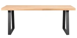 BROOKLYN MATBORD EK/SVART 170 U-Ben