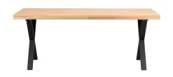 BROOKLYN MATBORD EK/SVART 170 X-Ben