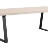 BROOKLYN MATBORD VITPIGMENTERAD/SVART 220 U-Ben