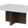 BROOKSVILLE SOFFBORD BRUN/VIT MARMOR