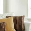 Browny cushion M - Chocolate