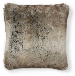 Cozy Kudde Fuskpäls Natur