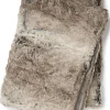 Cozy Pläd Fuskpäls Natur 180x120 cm