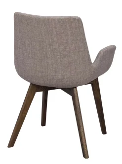 DRIMSDALE KARMSTOL GRÅ/BRUN
