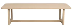 Driscoll Soffbord – Vitpigmenterad 160×70 cm