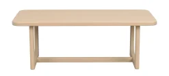 Driscoll Soffbord – Vitpigmenterad 103×50 cm