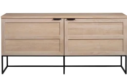 EVERETT SIDEBOARD VITPIGMENTERAD/SVART