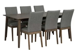 FILIPPA MATBORD MÖRKBRUN 180X90