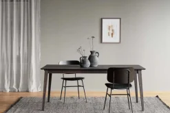 FILIPPA MATBORD MÖRKBRUN 180X90