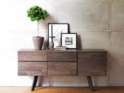 FRED SIDEBOARD MÖRKBRUN/SVART