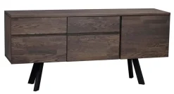 FRED SIDEBOARD MÖRKBRUN/SVART