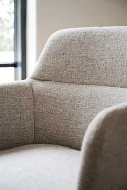 Gladstone Karmstol Ljusbeige/Svart