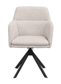 Gladstone Karmstol Ljusbeige/Svart