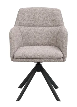 Gladstone Karmstol Mörkbeige/Svart