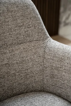 Gladstone Karmstol Mörkbeige/Svart