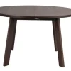 Glenside matbord Ø130 brun ek