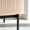HADDINGTON SIDEBOARD VITPIGMENTERAD/SVART