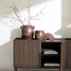 HALIFAX SIDEBOARD BRUN/SVART