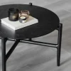HOLTON SOFFBORD RUND SVART 62