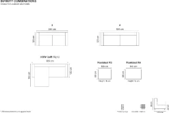 INFINITY 4-SITS SOFFA