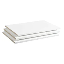 JENNA GARDEROB EXTRA HYLLPLAN 3-pack