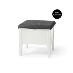 KLINTE BÄNK 45 VIT/ULLTYG