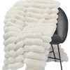 Liny Blanket L - Ivory Pläd