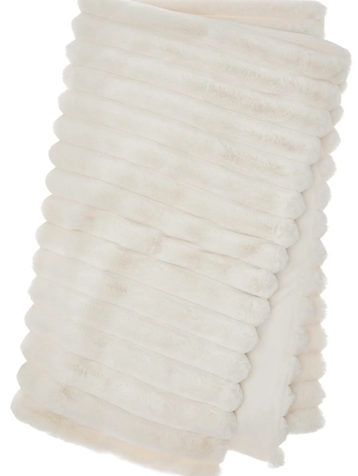 Liny Blanket L - Ivory Pläd
