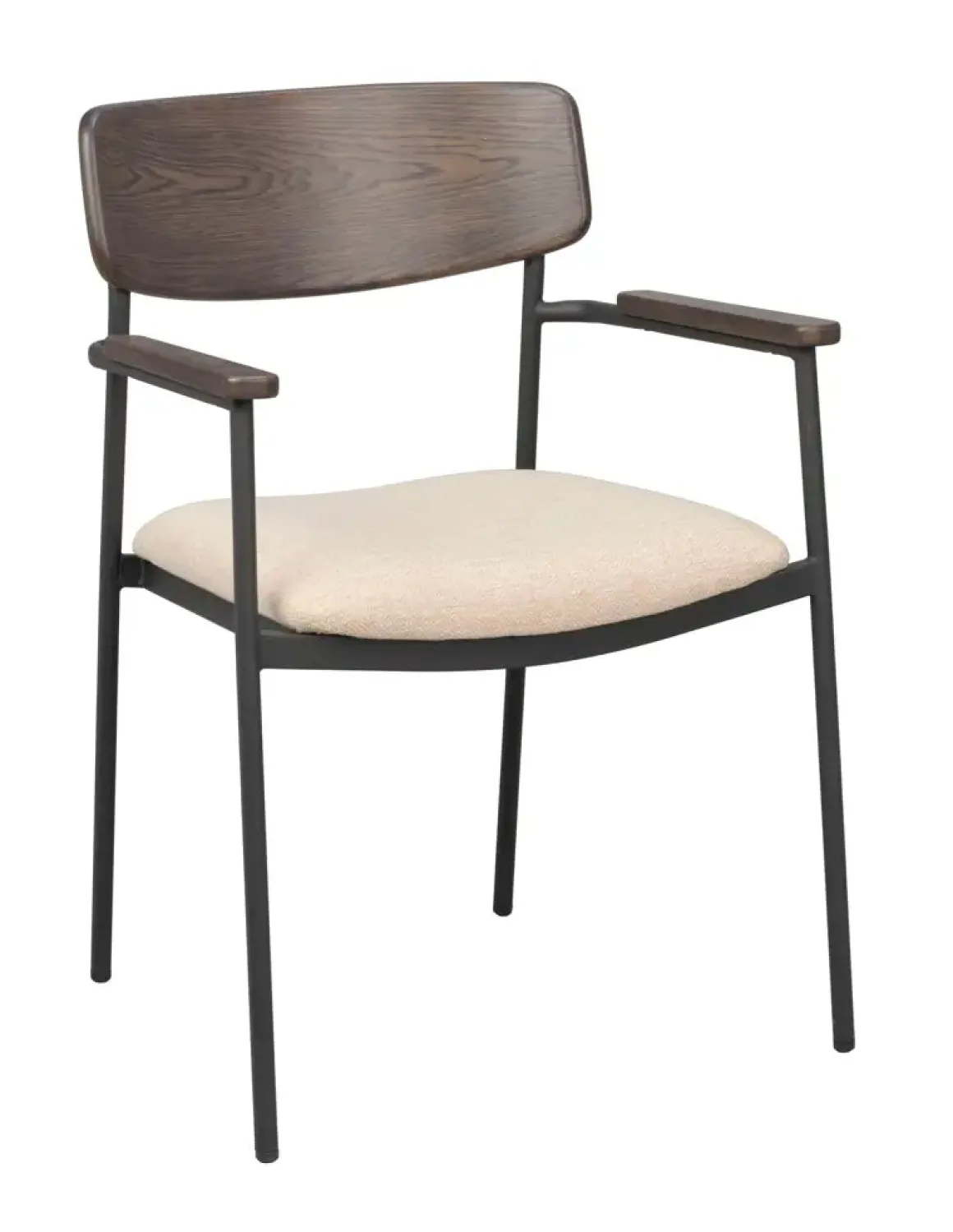 Maymont Karmstol Brun/ljusbeige/svart
