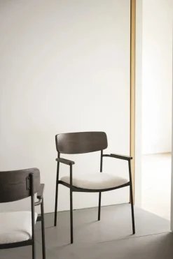 Maymont Karmstol Brun/ljusbeige/svart