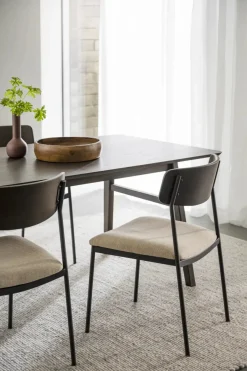 Maymont Stol Brun/ljusbeige/svart
