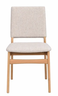 Medford Stol – Ek/Ljusbeige