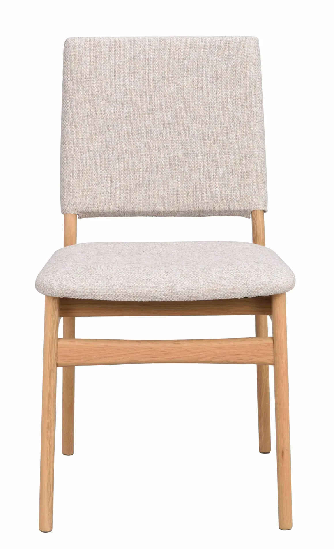 Medford Stol – Ek/Ljusbeige