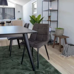 Middelfart Köksstol Microfiber Grå
