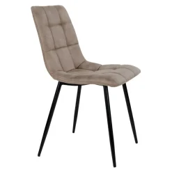 Middelfart Köksstol Microfiber Ljusbrun
