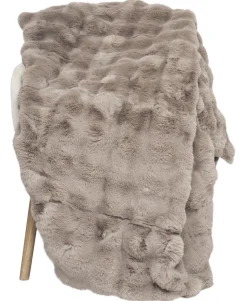 Misty Pläd 140x220 Taupe Stor