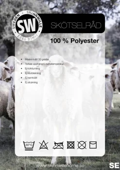 Misty prydnadskudde stor Ivory