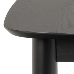 Montreux Matbord Svart 180-219 cm.