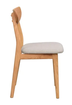 Rodham stol ek/grå-beige