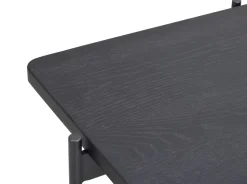 SHELTON SOFFBORD SVART 145cm