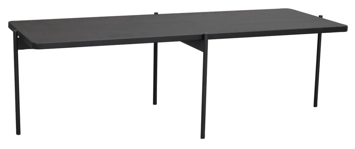 SHELTON SOFFBORD SVART 145cm