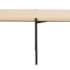 Shelton Soffbord Vitpigmenterad/svart