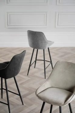 SIERRA BARSTOL SAMMET BEIGE/SVART