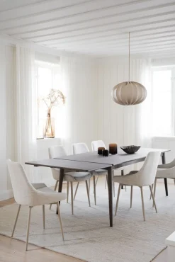 Sierra stol ljusbeige tyg/beige metallben