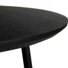 SMOKEY MATBORD RUND 80 SVART