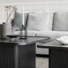 SULLIVAN SOFFBORD SVART 80X80