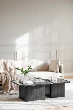SULLIVAN SOFFBORD SVART 60X60